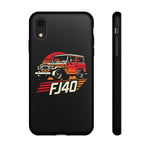 FJ40 Vintage Truck Illustration Phone Case | Tough Protective Cover