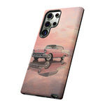 1957 Chevy Bel Air Blush Cream Tough Phone Case for Classic Car Fans