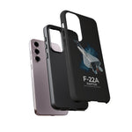 F-22A Raptor Jet Phone Case | Fighter Jet Tough Cover