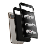 R32 Skyline Phone Case White, Three-View Vector Cover, Gift GTR Fans