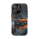 1966 GTO Orange Rainy City Tough Phone Case Cover Gift Art