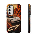 Arctic White C7 Canyon Carver Tough Phone Case