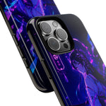 Neon Shrine Maiden phone case | Tough Case, anime vaporwave