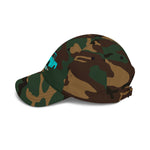 1968 Chevy C10 Dad Hat Classic Truck Cap Adjustable Strap Teal Short Bed