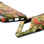 Cute Kawaii Frog Phone Case Strawberry Picnic Tough Cover Gift Art