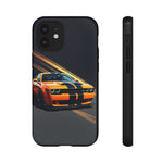Challenger Widebody Orange Muscle Art Tough Phone Case