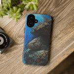 Grouper Reef Phone Case, Sunbeam Ledge Marine Art Tough Cover