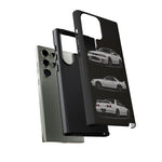 R32 Skyline Phone Case White, Three-View Vector Cover, Gift GTR Fans