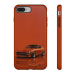 Burnt Rust 240Z Phone Case, Classic JDM Sports Car Art Cover