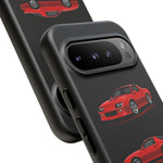 Z28 Red Triview Phone Case Classic Car Illustration