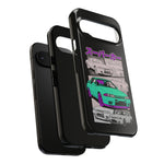 R32 Skyline GT-R Manga Style JDM Tough Phone Case Cover Gift