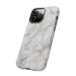 White Marble Pattern Phone Case | Tough Cover