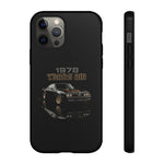 1978 Trans Am Phone Case Featuring Black Firebird Muscle Car Artwork