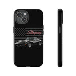 C3 Stingray Phone Case Black Sports Car Tough Cover Gift