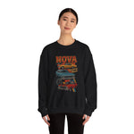 Chevy Nova American Muscle Crewneck Sweatshirt SS Classic Car Vintage