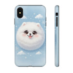 Samoyed Kawaii Snowball Chibi Art Tough Phone Case