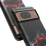 Z06 C8 Phone Case, Red Smoke Studio Reflection Cover