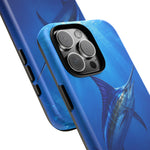 Blue Marlin Open Water Phone Case, Deep Sunbeam Tough Cover