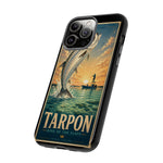 Tarpon Fishing Phone Case Saltwater Angler Tough Cover Gift