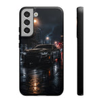 Black Camaro ZL1 Rainy Night Sports Car Phone Case | Tough Protective Cover