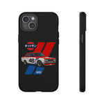 VintageDatsun 510 Racing Stripe JDM Tough Phone Case Cover Gift