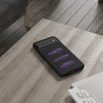 MK4 Supra Phone Case Purple, Three-View Vector Cover