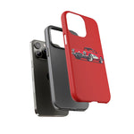 Red Classic Corvette C1 Illustration phone case | Retro Car Tough Case