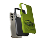 Green Cuda Muscle Car phone case for Gear Heads