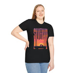Silverado Retro Sunset Chevy Truck T-Shirt Vintage Pickup Graphic Tee