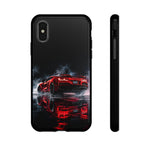 Z06 C8 Phone Case, Red Smoke Studio Reflection Cover