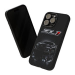 ZL1 Camaro phone case | tough phone case, black muscle car design