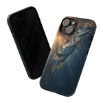 Snook Fishing Phone Case, Sunset Strike Cover for Inshore Anglers