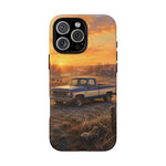 73 Chevy C10 Square body Truck Two-Tone Sunrise Tough Phone Case
