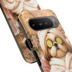 Spa Shih Tzu Phone Case | Cute Dog Relaxation