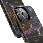 67 GTO Phone Case Purple, Rainy City Night Muscle Car Tough Cover