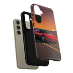 Red C4 ZR-1 King of the Hill Art Tough Phone Case