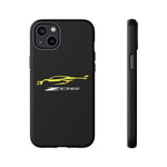 Yellow C8 Z06 Phone Case for Chevy Fans, Tough Protective Cover