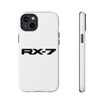 RX-7 Logo Phone Case for JDM Fans, Tough Protective Cover