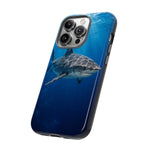 Tiger Shark Phone Case, Dappled Blue Water Tough Cover