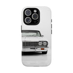 White Impala Phone Case, Classic 64 Lowrider Style Cover, Gift for Guys