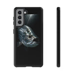 Tarpon Fishing Phone Case, Saltwater Portrait Black Cover, Gift