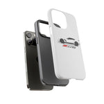 White C7 Z06 Phone Case for Chevy Vette Fans, Tough Cover