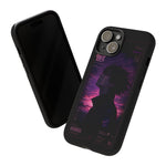 Melancholy Data Poster Phone Case, Glitch Anime Sky Tough Cover