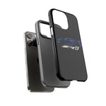 Blue C8 ZR1 Phone Case for Supercar Enthusiasts