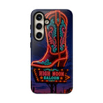 Neon Cowboy Boot phone case | High Noon Saloon design