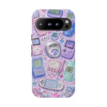 Nostalgia Tech Devices Y2K Art Tough Phone Case