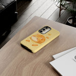 Orange Tabby Loaf Kawaii Chibi Pet Cat Art Tough Phone Case