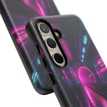 Neon Future Subway Station Tough Phone Case Cover Gift Art