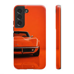 Orange 1969 C3 Phone Case, Stingray Classic Sports Car Cover, Gift