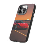 Red C4 ZR-1 King of the Hill Art Tough Phone Case